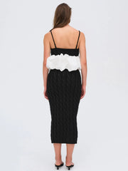 Lise Knit Midi Skirt