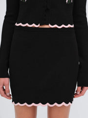 Donella Knit Mini Skirt