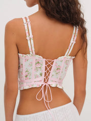 Naima Floral Bustier