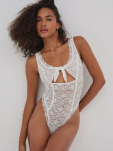 Sally Stretch Lace Teddy