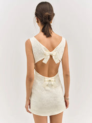 Rosie Jacquard Mini Dress