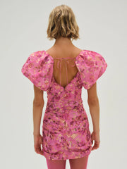 Blurred Roses Mini Dress