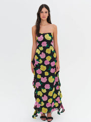 Madison Strapless Maxi Dress