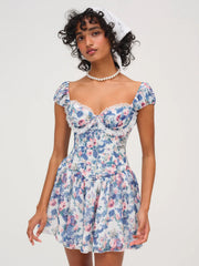 Audrey Floral Mini Dress
