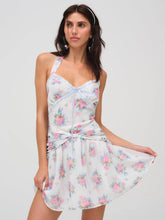 Doily Bouquet Mini Dress