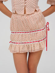 Love Dot Mini Skirt