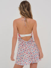 Forget Me Not Embroidery Slip Dress