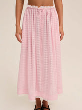 Ginny Gingham Midi Skirt