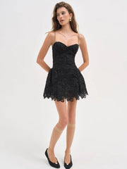 Coco Lace Sleeveless Mini Dress