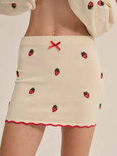 Strawberry Jam Mini Skirt