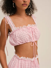 Ginny Gingham Crop Top