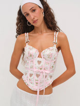 Naima Floral Bustier