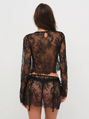 Sonja Lace Mini Skirt