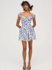 Audrey Floral Mini Dress