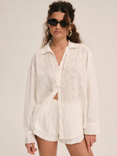 Handkerchief Button-Up Shirt