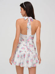 Doily Bouquet Mini Dress