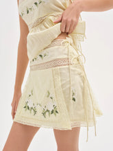 Jolene Embroidered Mini Skirt