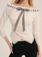 Rosie Ribbon Top