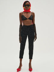 Midnight Velvet Capri Pant