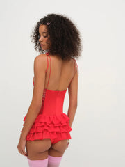 Heartbeat Lace Slip Dress