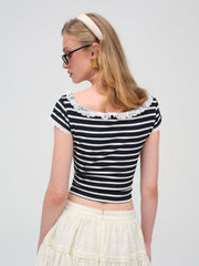 Suzette Stripe Top