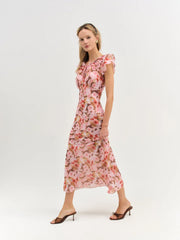 Fallen Floral Maxi Dress