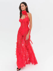 Shirley Lace Maxi Dress