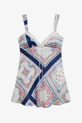 Summer Scarf Mini Dress