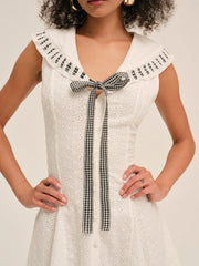 Rosie Ribbon Mini Dress