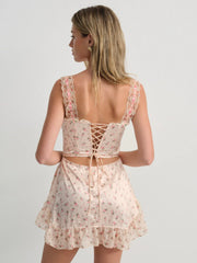 Peaches & Cream Slip Dress