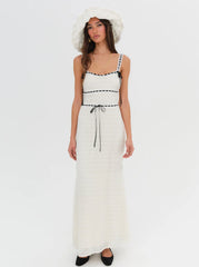 Mayfair Crochet Maxi Dress