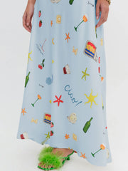 Carla Strapless Maxi Dress