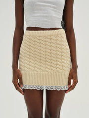 Milana Knit Mini Skirt