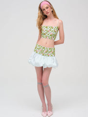 Bridget Beaded Mini Skirt