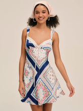 Summer Scarf Mini Dress