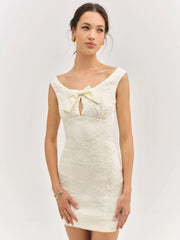 Rosie Jacquard Mini Dress