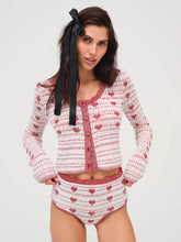 Candy Heart Knit Panty