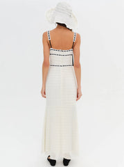 Mayfair Crochet Maxi Dress