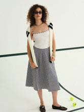 Gisella Gingham Midi Dress