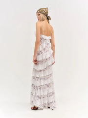 Debby Ruffled Maxi Dress