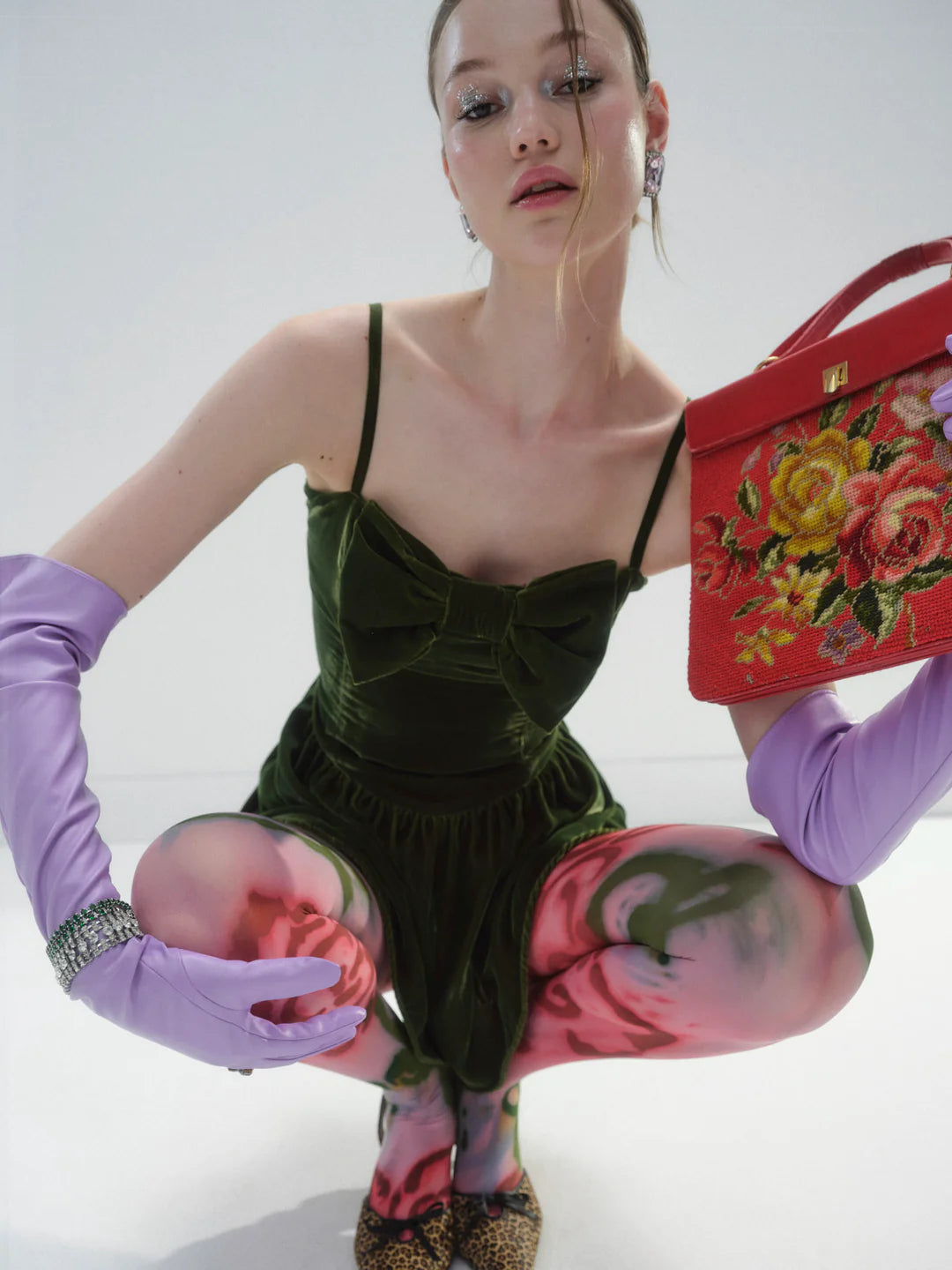 Martini Velvet Mini Dress