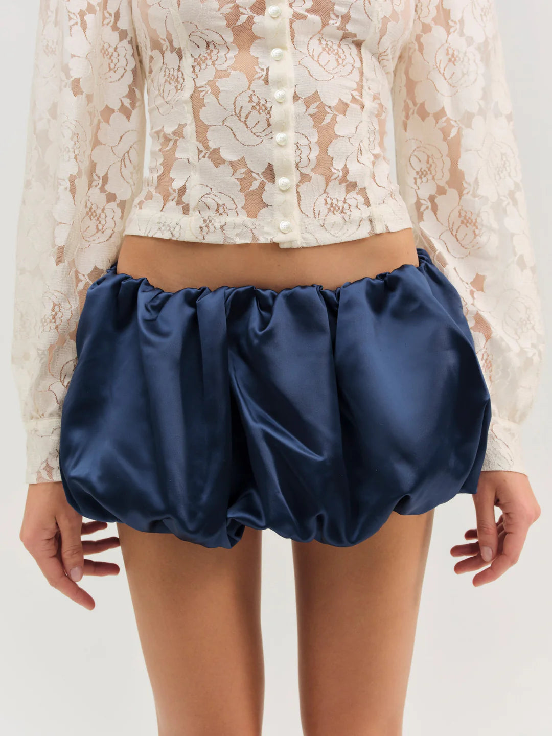 Lena Bubble Mini Skirt