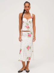 Rosebud Midi Skirt