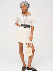 Baby Daisy Poplin Mini Dress