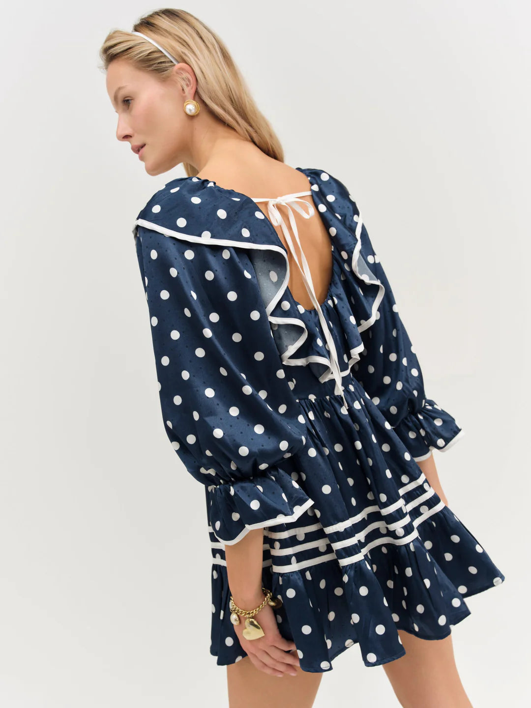 Seaside Dot Mini Dress