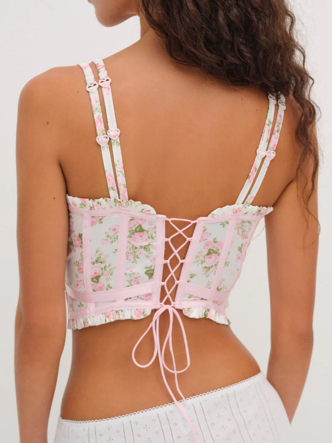 Naima Floral Bustier