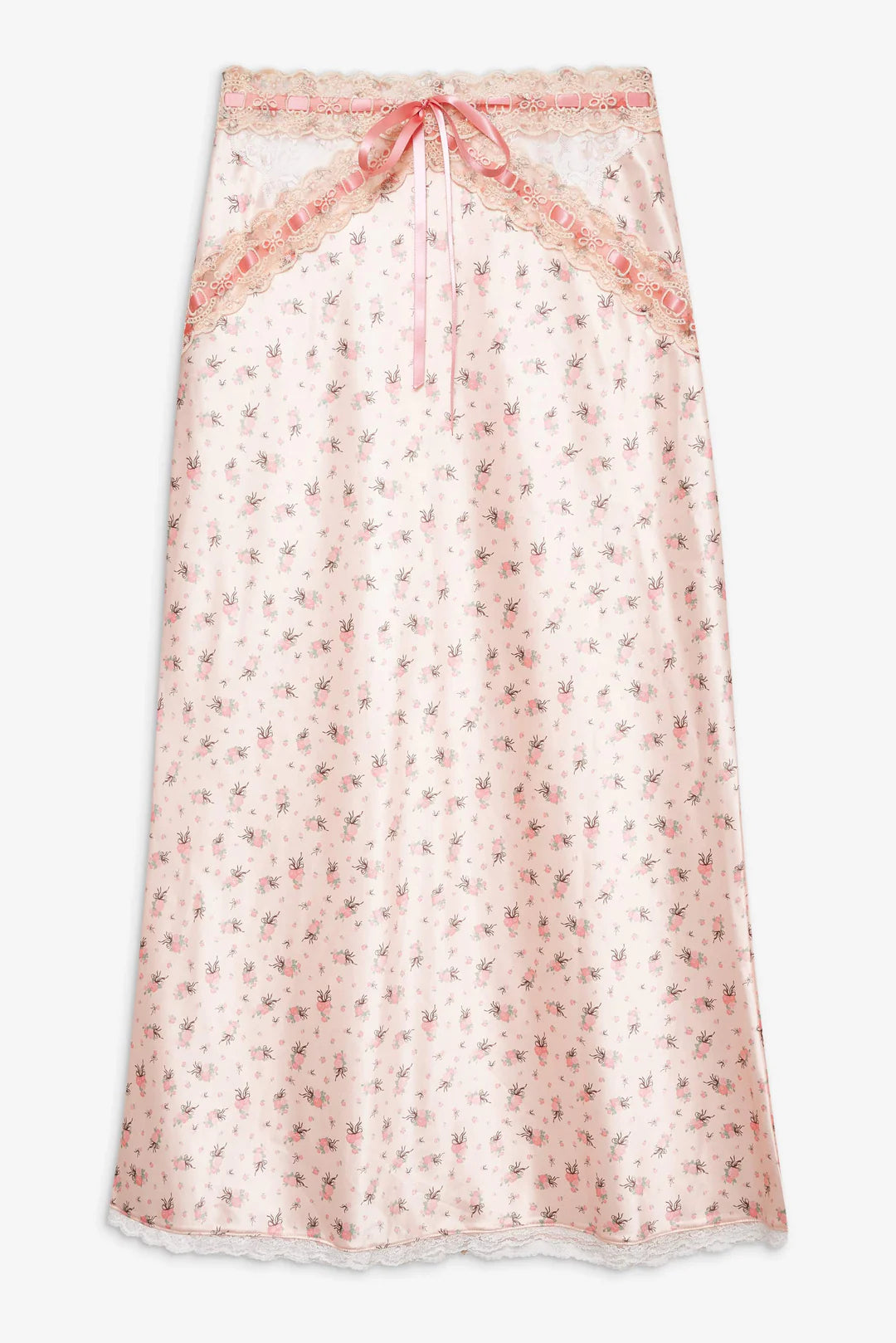 Peaches & Cream Midi Skirt
