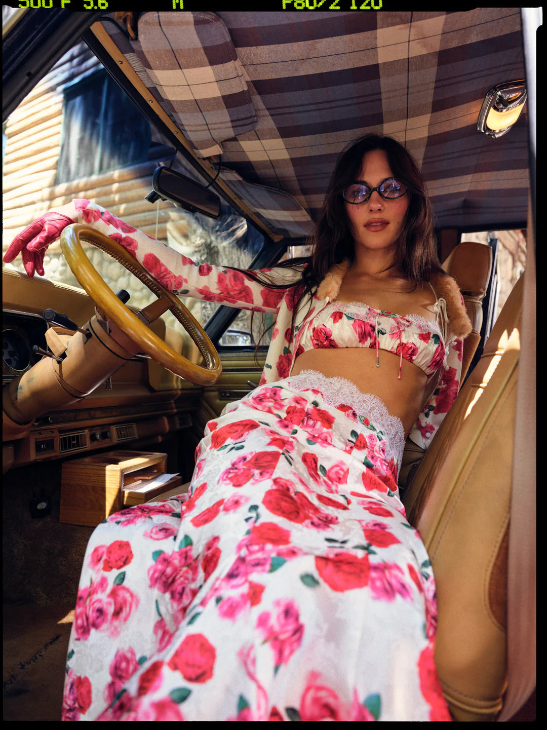 Carol Midi Slip Skirt