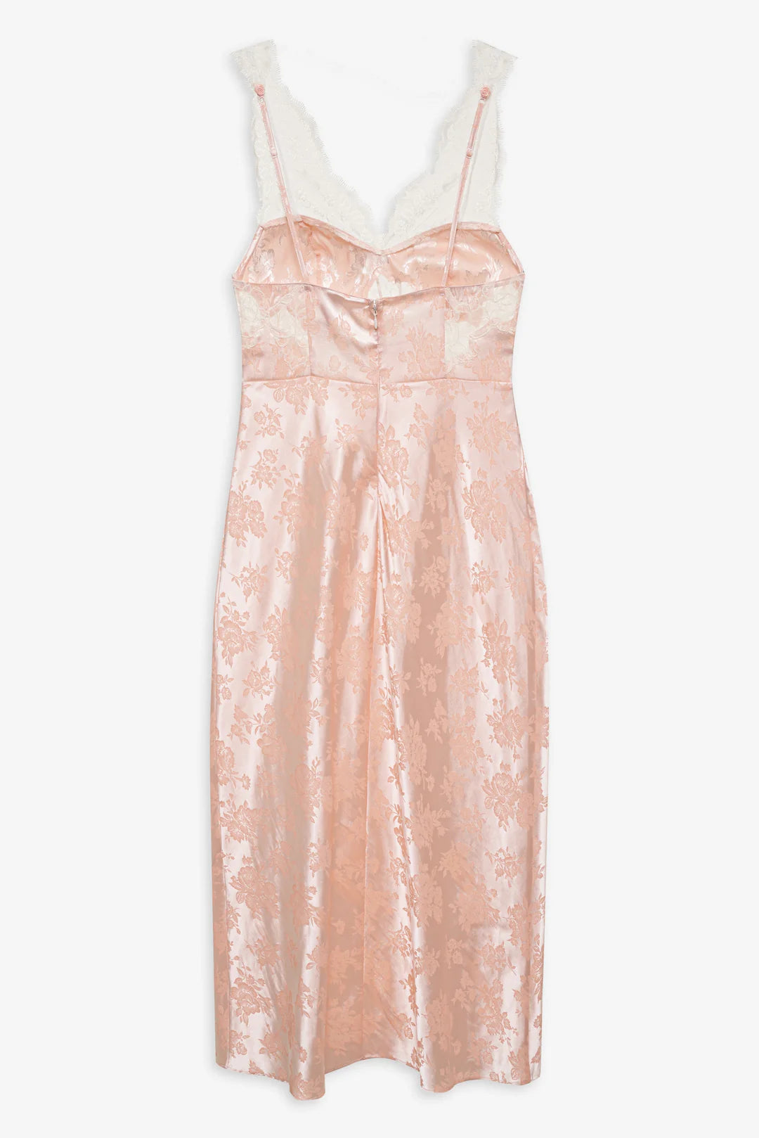 Audrey Jacquard Midi Slip