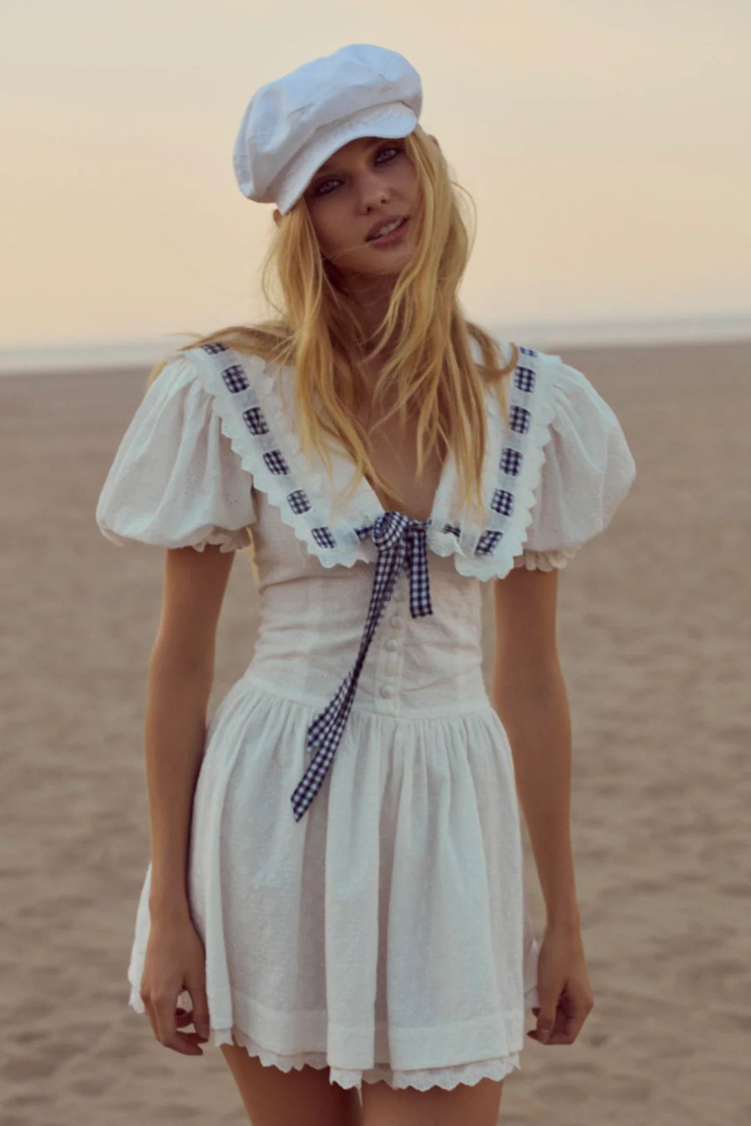 Ruby Ribbon Mini Dress